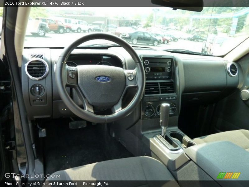 Black / Black 2010 Ford Explorer XLT 4x4