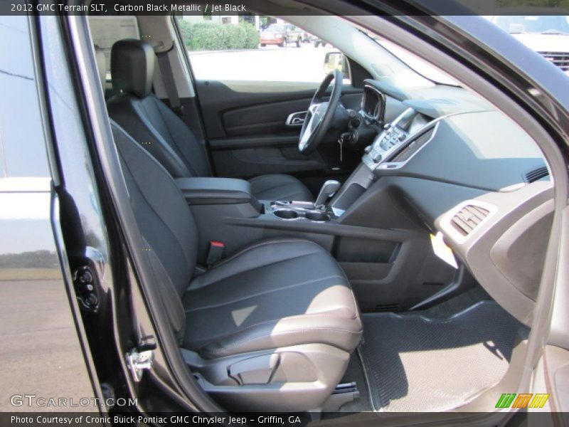 Carbon Black Metallic / Jet Black 2012 GMC Terrain SLT