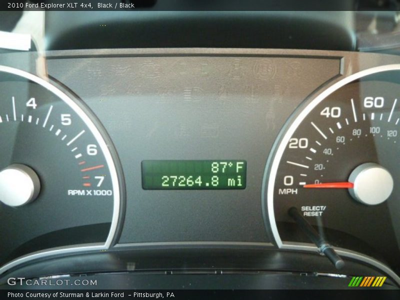 Black / Black 2010 Ford Explorer XLT 4x4