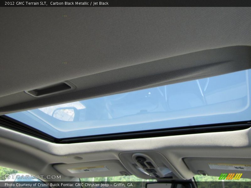 Carbon Black Metallic / Jet Black 2012 GMC Terrain SLT
