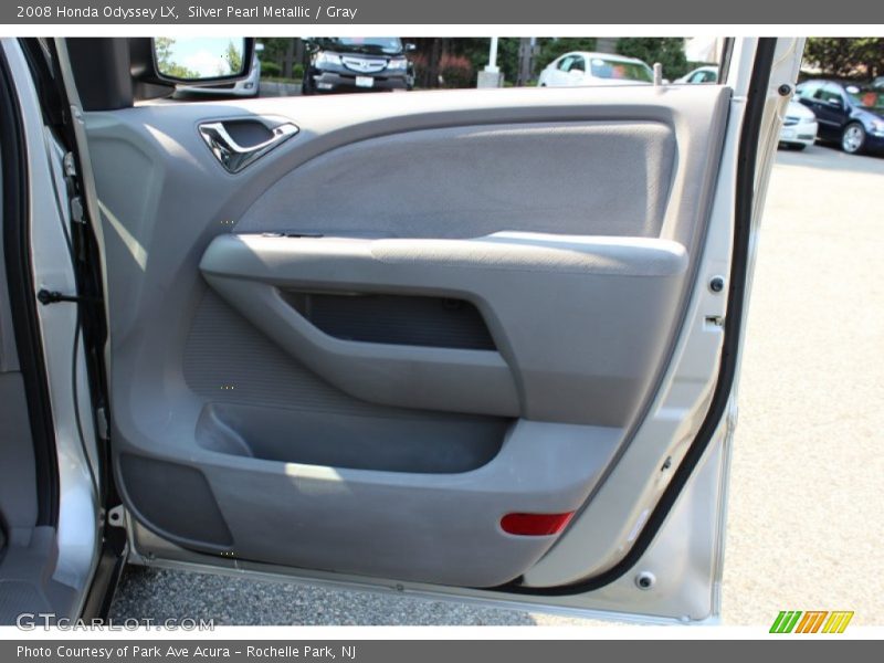Silver Pearl Metallic / Gray 2008 Honda Odyssey LX
