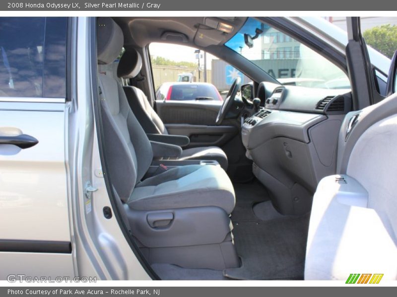 Silver Pearl Metallic / Gray 2008 Honda Odyssey LX