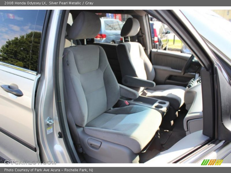 Silver Pearl Metallic / Gray 2008 Honda Odyssey LX