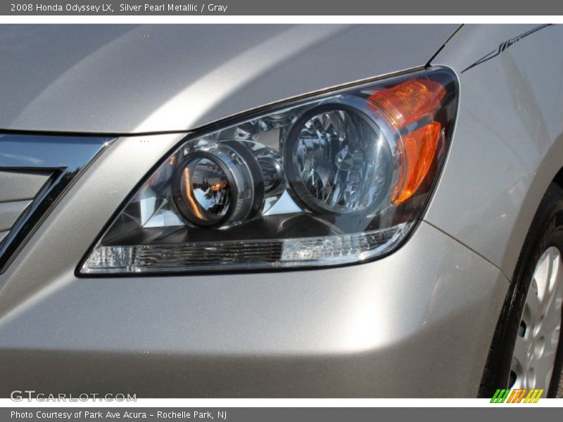 Silver Pearl Metallic / Gray 2008 Honda Odyssey LX
