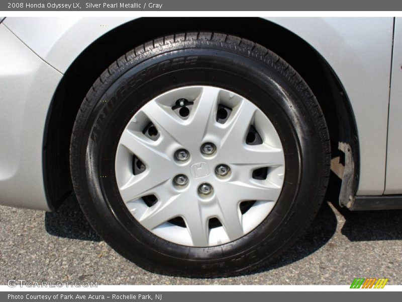 Silver Pearl Metallic / Gray 2008 Honda Odyssey LX