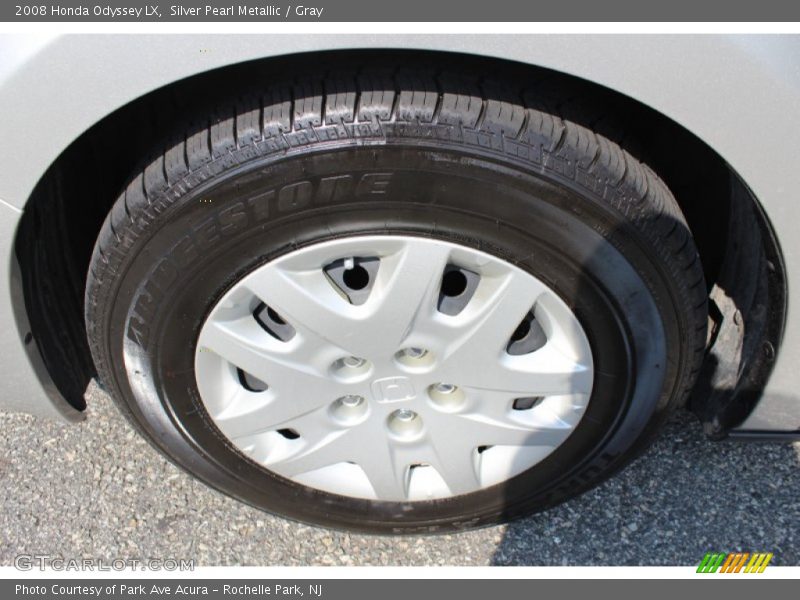 Silver Pearl Metallic / Gray 2008 Honda Odyssey LX