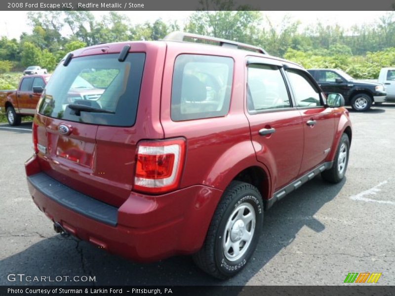 Redfire Metallic / Stone 2008 Ford Escape XLS