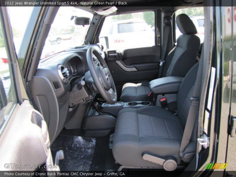 2012 Wrangler Unlimited Sport S 4x4 Black Interior