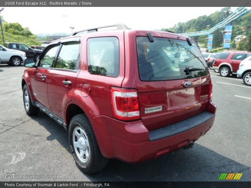 Redfire Metallic / Stone 2008 Ford Escape XLS