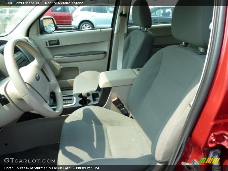 Redfire Metallic / Stone 2008 Ford Escape XLS