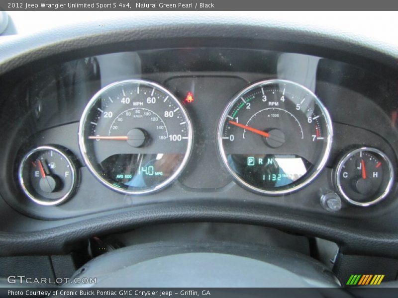  2012 Wrangler Unlimited Sport S 4x4 Sport S 4x4 Gauges