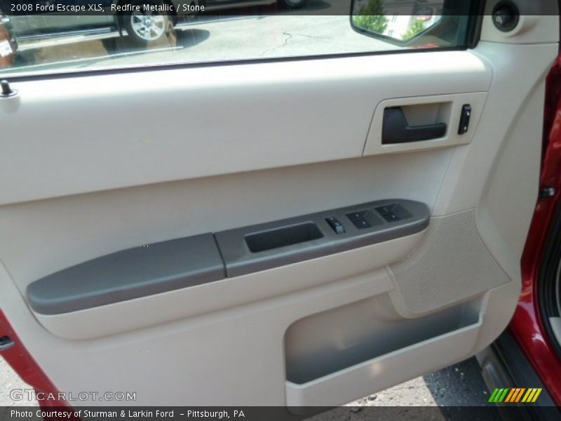 Redfire Metallic / Stone 2008 Ford Escape XLS