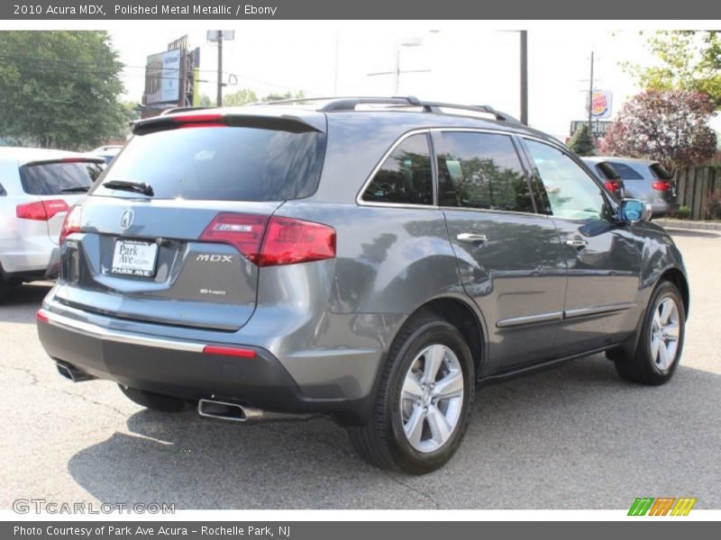 Polished Metal Metallic / Ebony 2010 Acura MDX