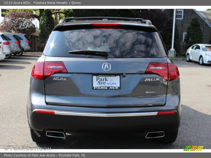Polished Metal Metallic / Ebony 2010 Acura MDX