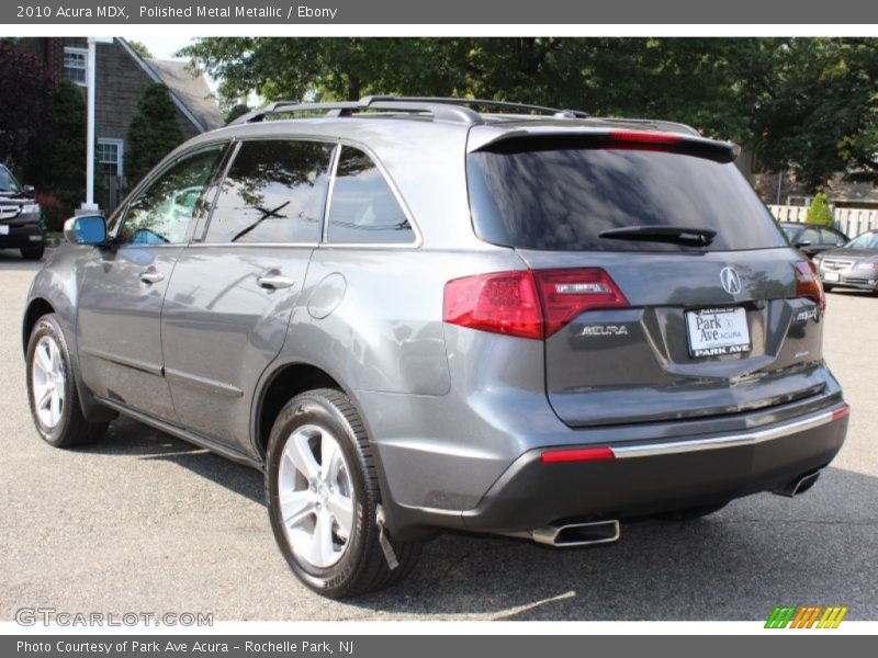 Polished Metal Metallic / Ebony 2010 Acura MDX