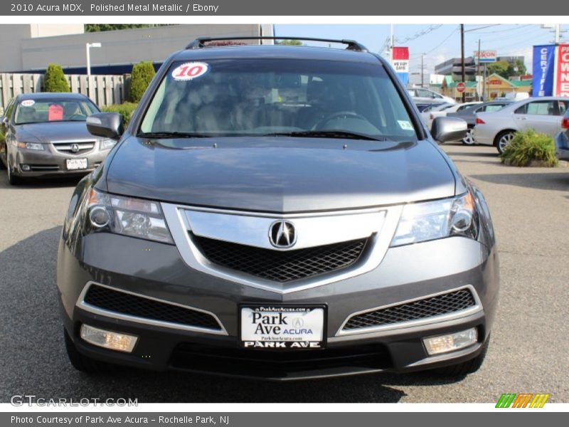 Polished Metal Metallic / Ebony 2010 Acura MDX