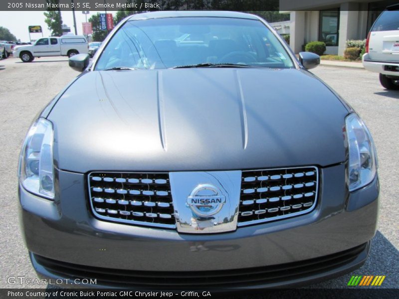 Smoke Metallic / Black 2005 Nissan Maxima 3.5 SE