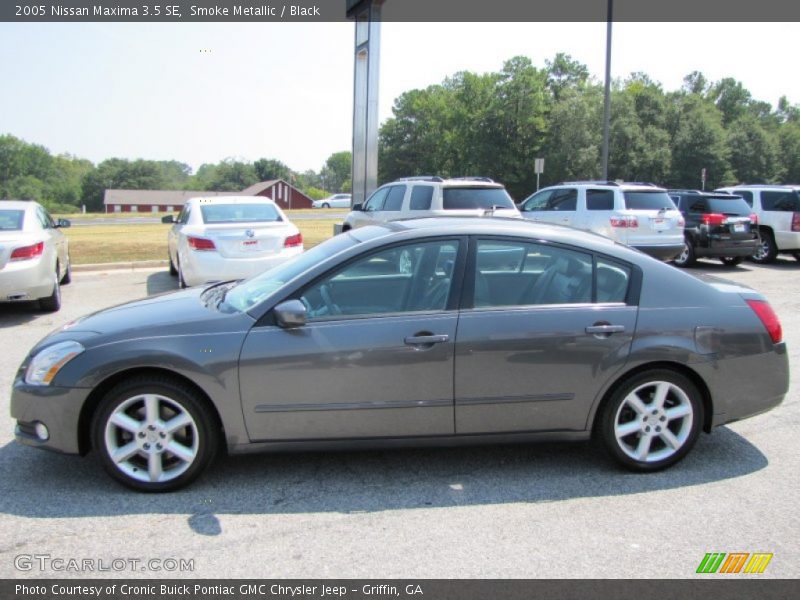 Smoke Metallic / Black 2005 Nissan Maxima 3.5 SE