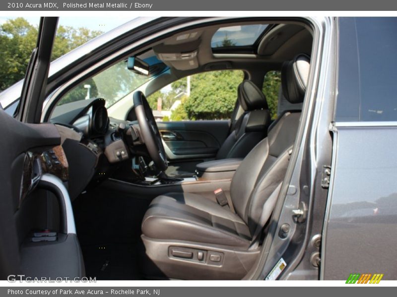 Polished Metal Metallic / Ebony 2010 Acura MDX