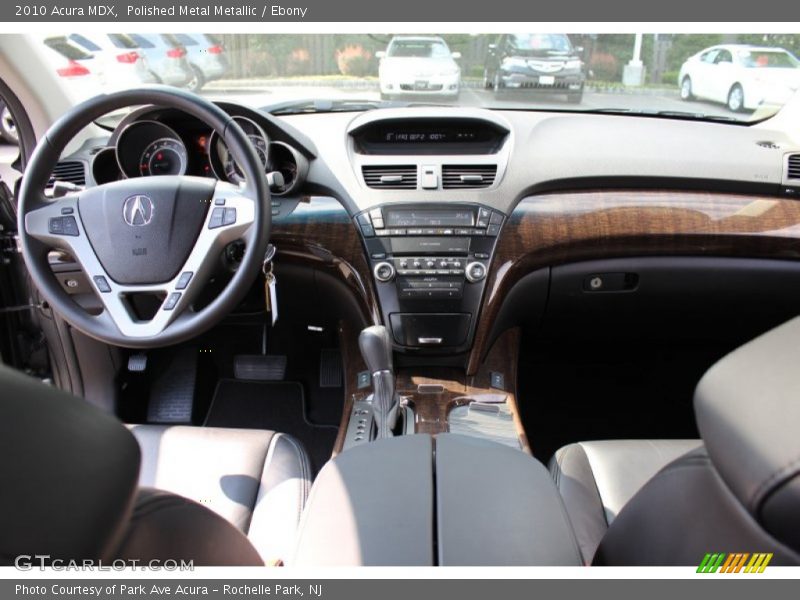 Polished Metal Metallic / Ebony 2010 Acura MDX
