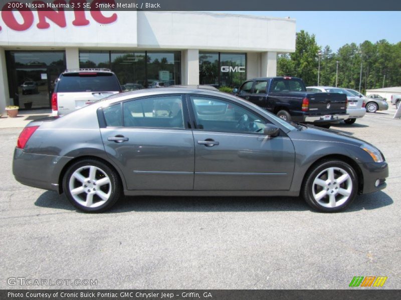 Smoke Metallic / Black 2005 Nissan Maxima 3.5 SE