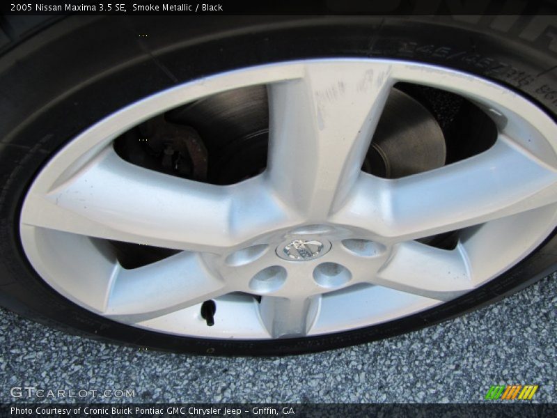 Smoke Metallic / Black 2005 Nissan Maxima 3.5 SE