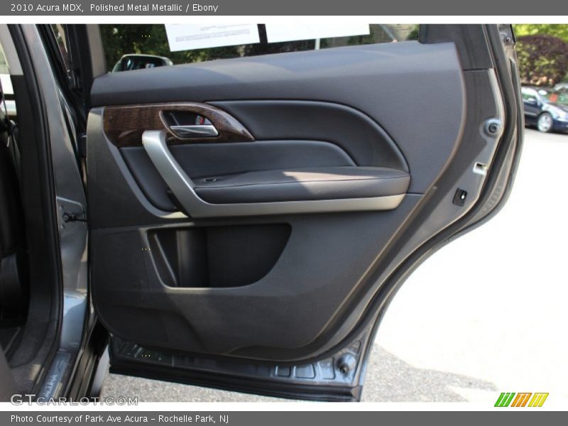 Polished Metal Metallic / Ebony 2010 Acura MDX
