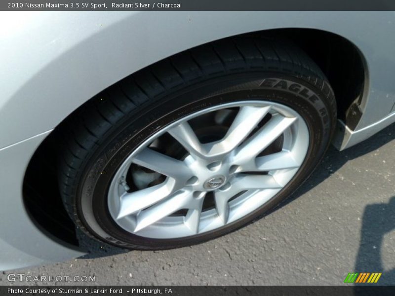 Radiant Silver / Charcoal 2010 Nissan Maxima 3.5 SV Sport
