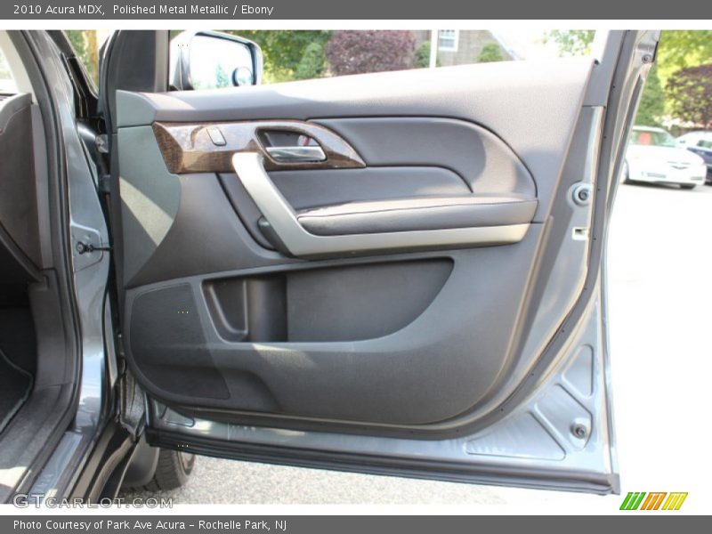 Polished Metal Metallic / Ebony 2010 Acura MDX
