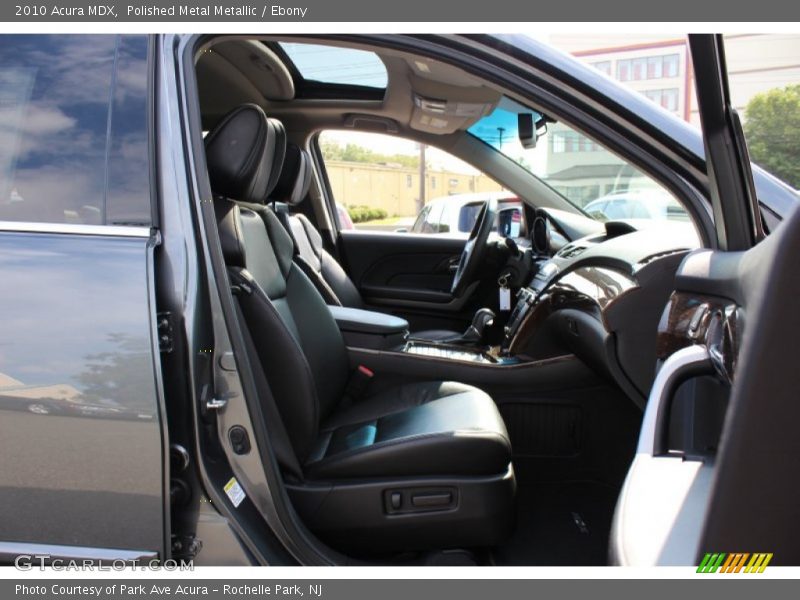 Polished Metal Metallic / Ebony 2010 Acura MDX