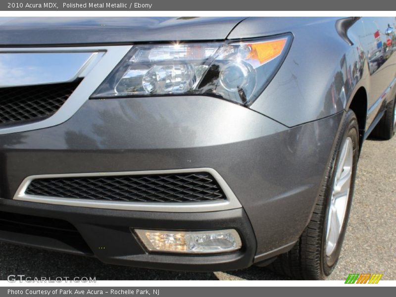 Polished Metal Metallic / Ebony 2010 Acura MDX