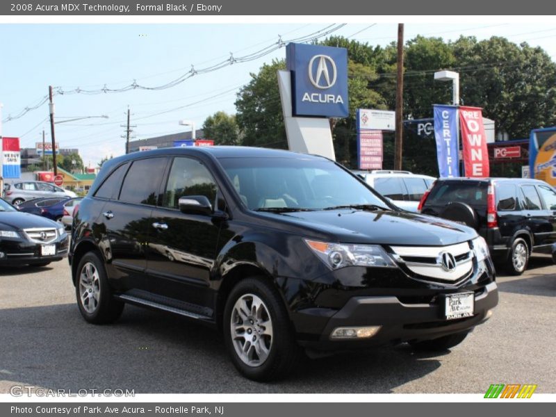 Formal Black / Ebony 2008 Acura MDX Technology