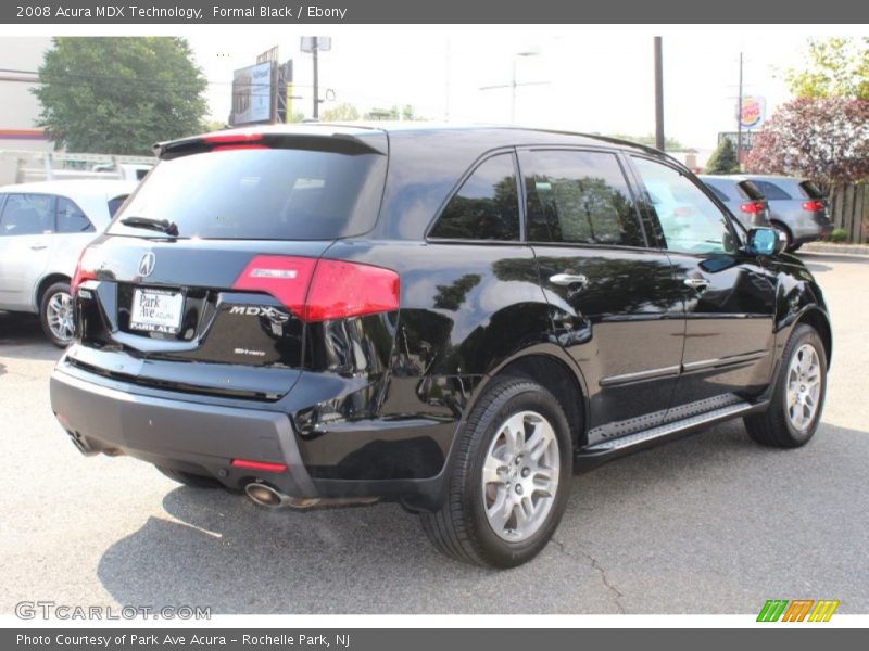 Formal Black / Ebony 2008 Acura MDX Technology