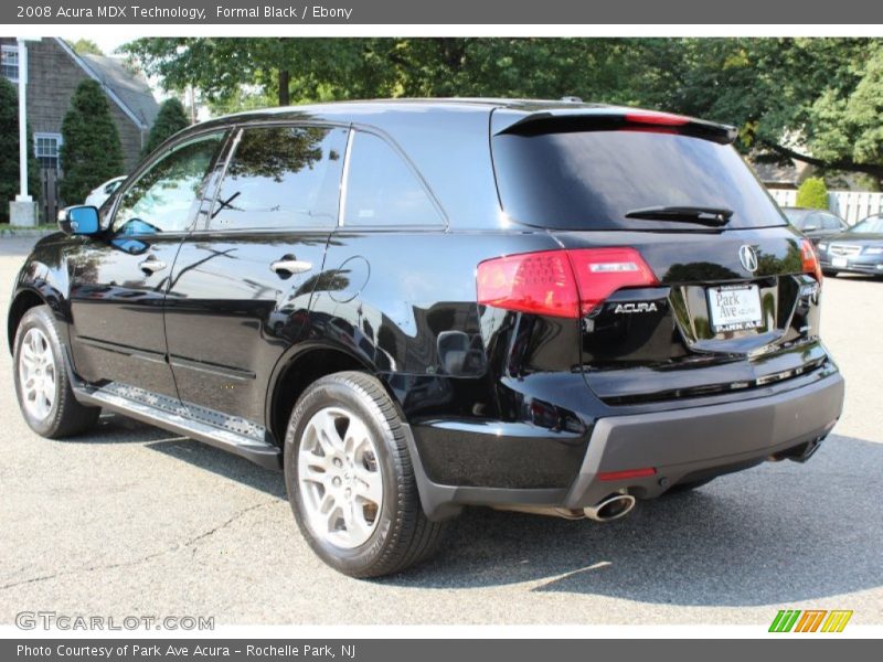 Formal Black / Ebony 2008 Acura MDX Technology