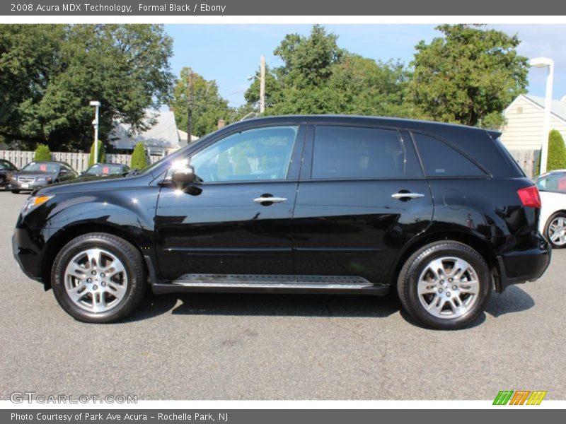 Formal Black / Ebony 2008 Acura MDX Technology