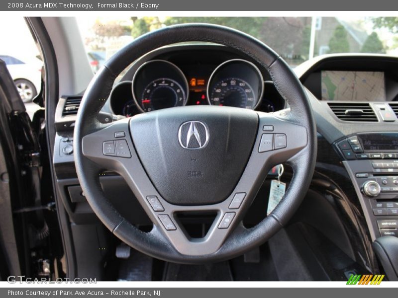 Formal Black / Ebony 2008 Acura MDX Technology