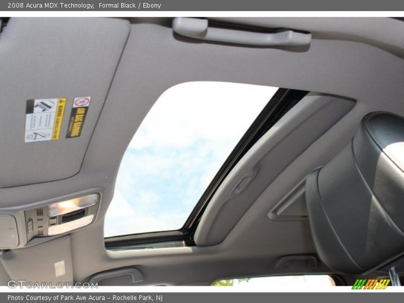 Formal Black / Ebony 2008 Acura MDX Technology