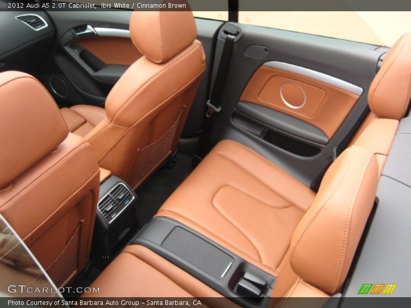 2012 A5 2.0T Cabriolet Cinnamon Brown Interior