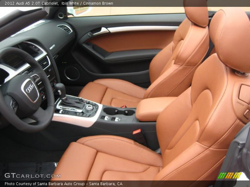  2012 A5 2.0T Cabriolet Cinnamon Brown Interior