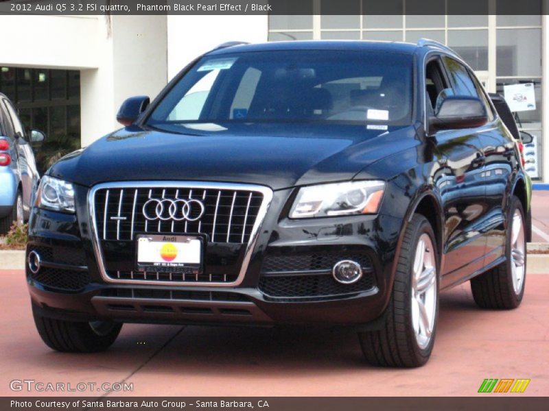 Phantom Black Pearl Effect / Black 2012 Audi Q5 3.2 FSI quattro