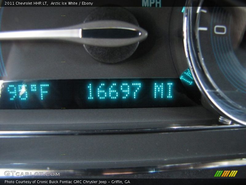 Arctic Ice White / Ebony 2011 Chevrolet HHR LT