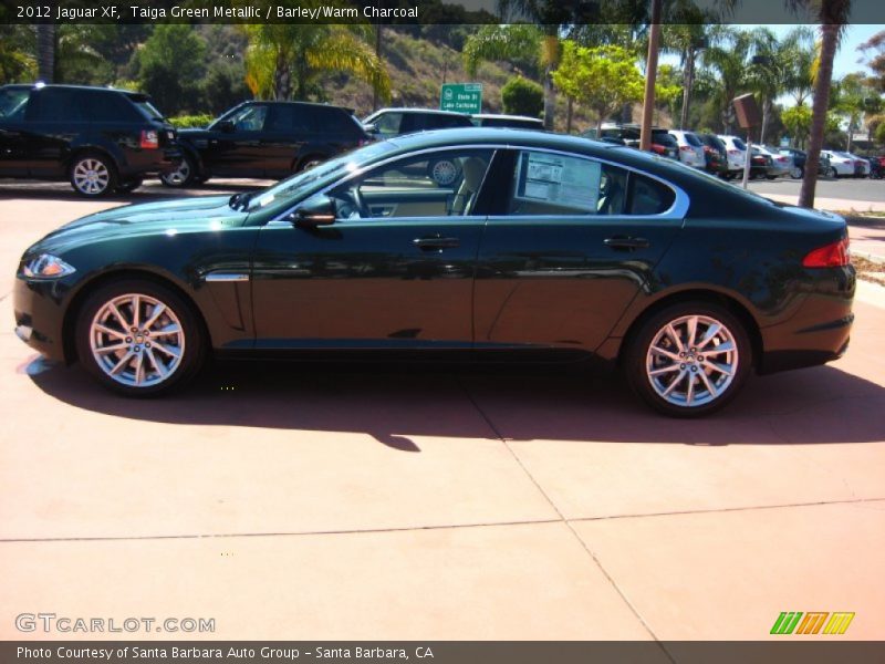  2012 XF  Taiga Green Metallic