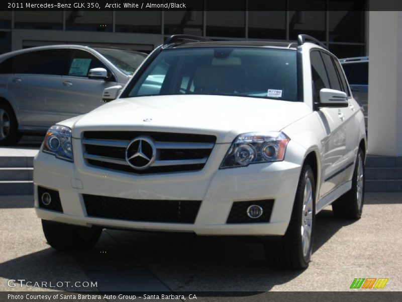 Arctic White / Almond/Black 2011 Mercedes-Benz GLK 350