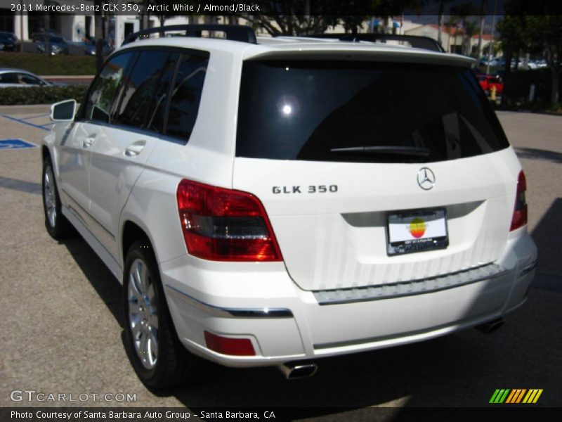 Arctic White / Almond/Black 2011 Mercedes-Benz GLK 350