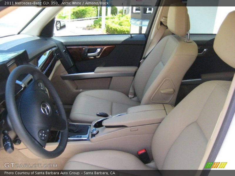 Arctic White / Almond/Black 2011 Mercedes-Benz GLK 350