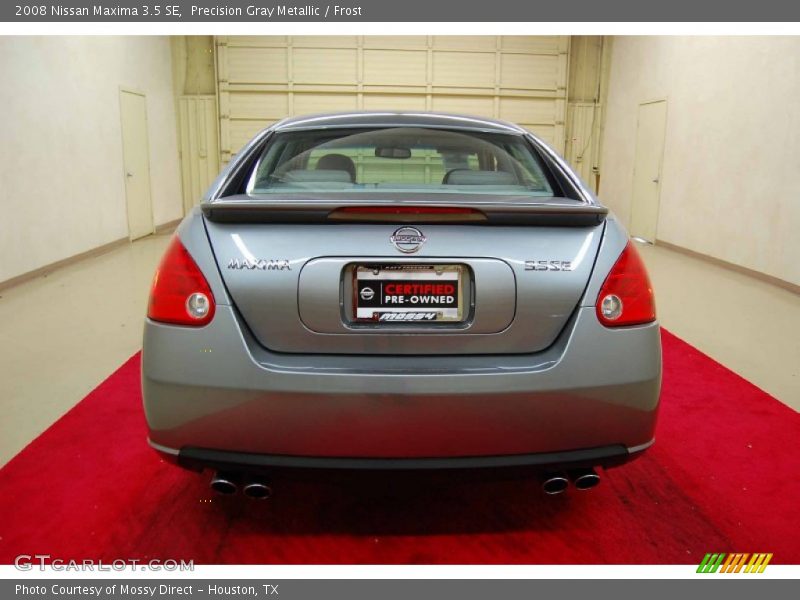 Precision Gray Metallic / Frost 2008 Nissan Maxima 3.5 SE