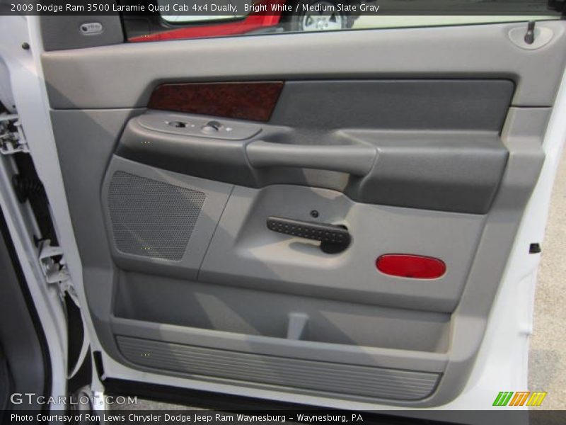Door Panel of 2009 Ram 3500 Laramie Quad Cab 4x4 Dually