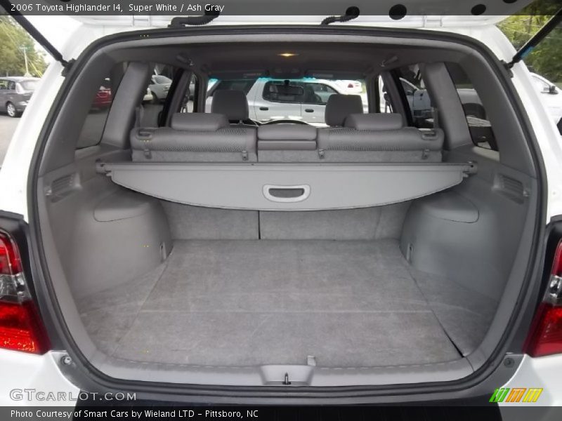 Super White / Ash Gray 2006 Toyota Highlander I4