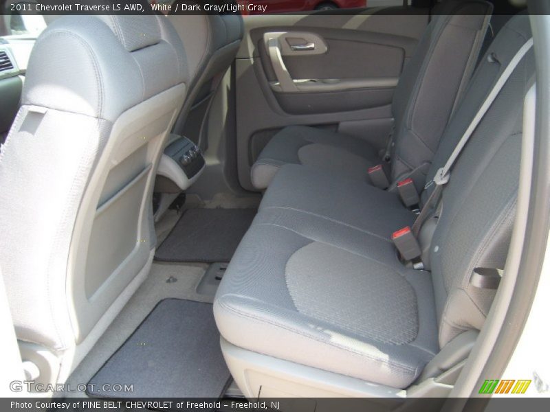  2011 Traverse LS AWD Dark Gray/Light Gray Interior