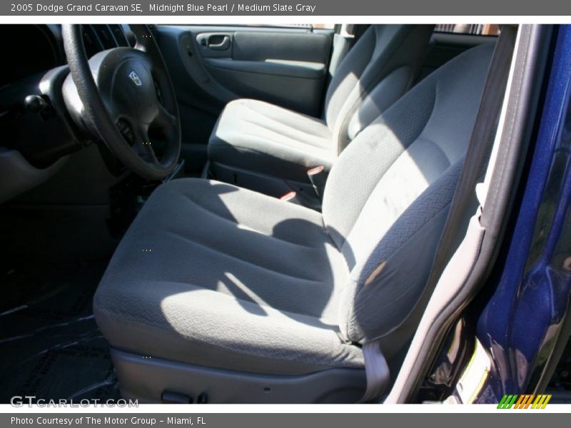 Midnight Blue Pearl / Medium Slate Gray 2005 Dodge Grand Caravan SE
